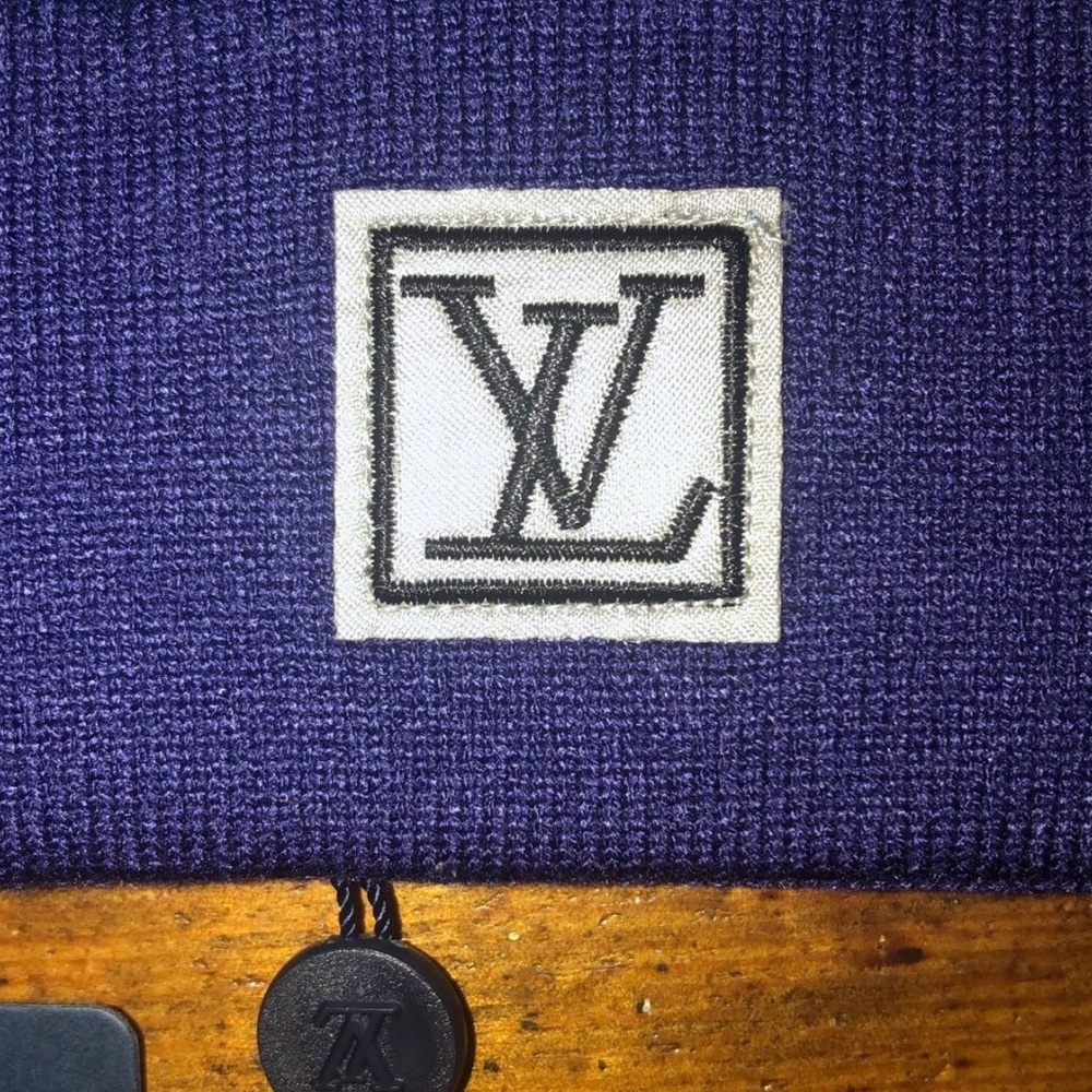 Louis Vuitton Blue Patterned Hat - image 2